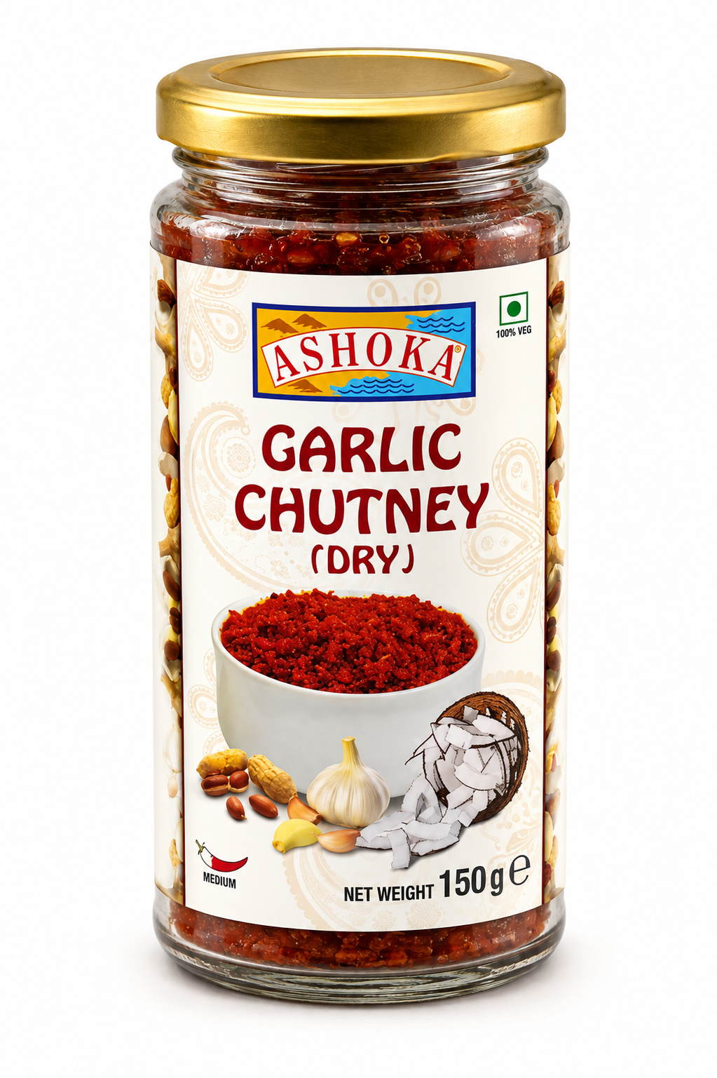 Ashoka Chutney Dry Garlic 150g