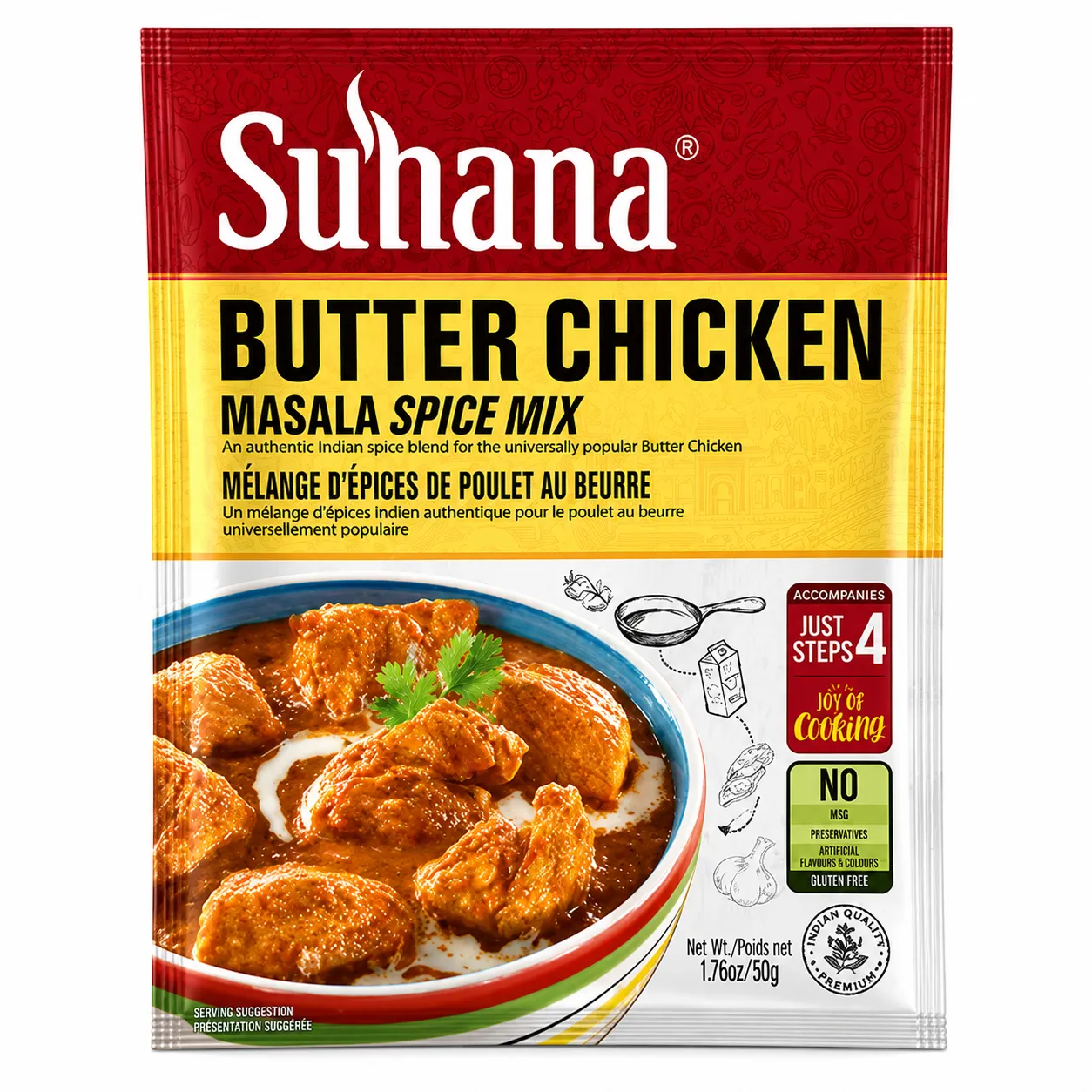 Suhana RTC Butter Chicken Mix Dairy Free 50g