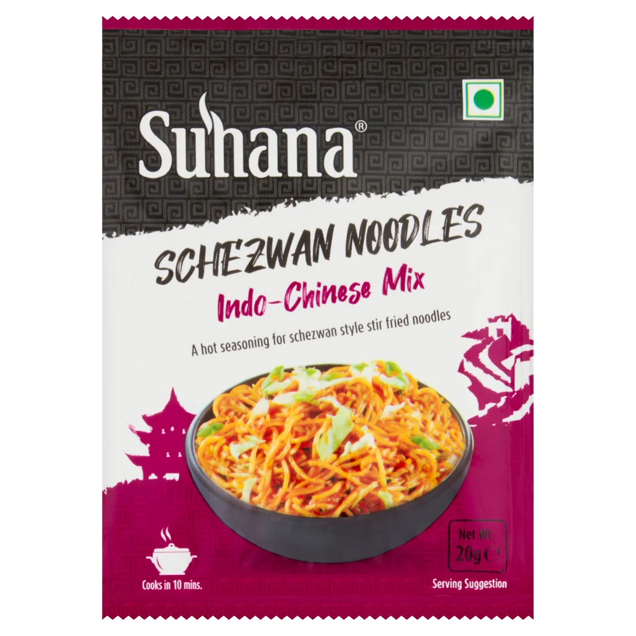 Suhana Schezwan Noodles Mix 20g (PACK OF 4 JUST AT 1.99)