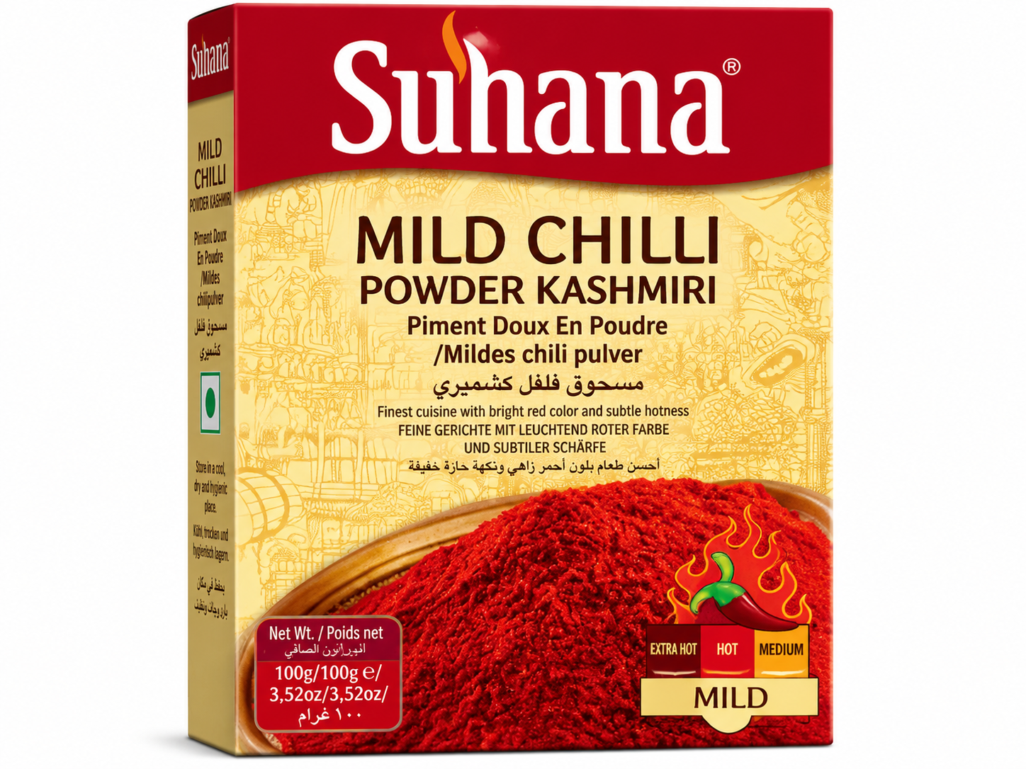 Suhana Mild Chilli Powder Kashmiri 100g