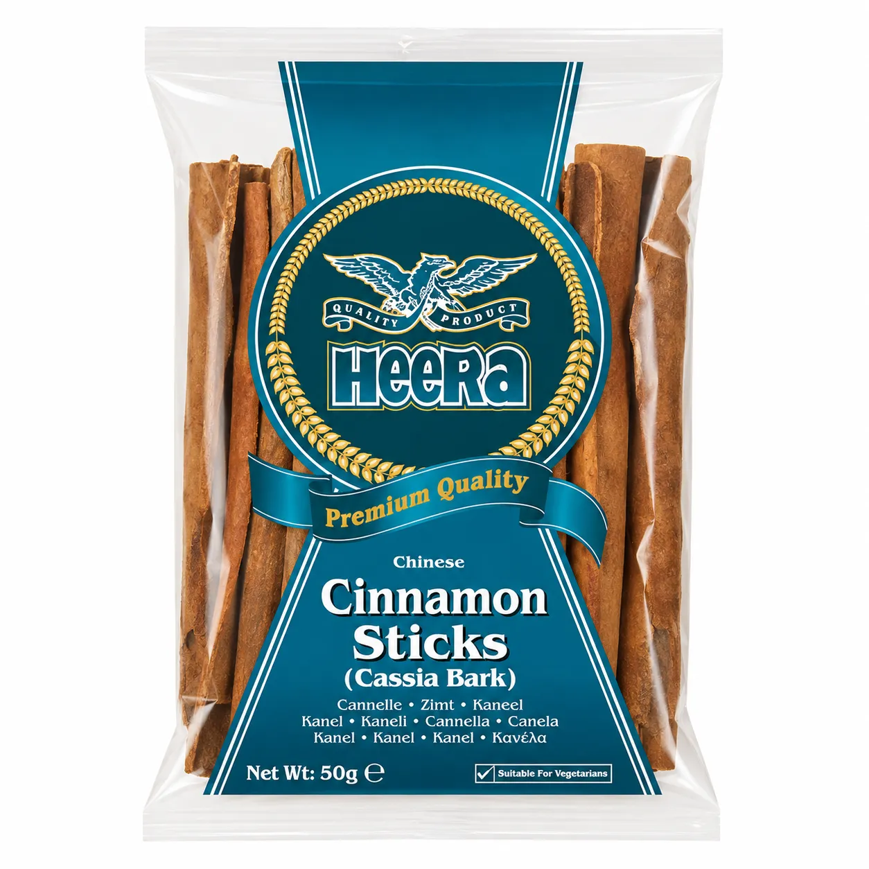 Heera Cinnamon Sticks – Cassia Bark 50g