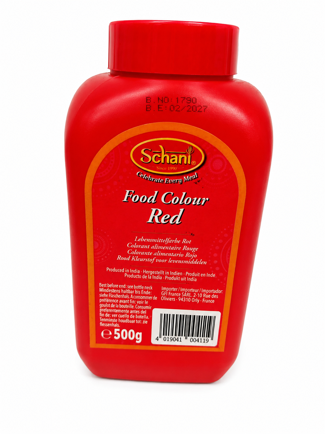 SCHANI RED FOOD COLOR 500GM