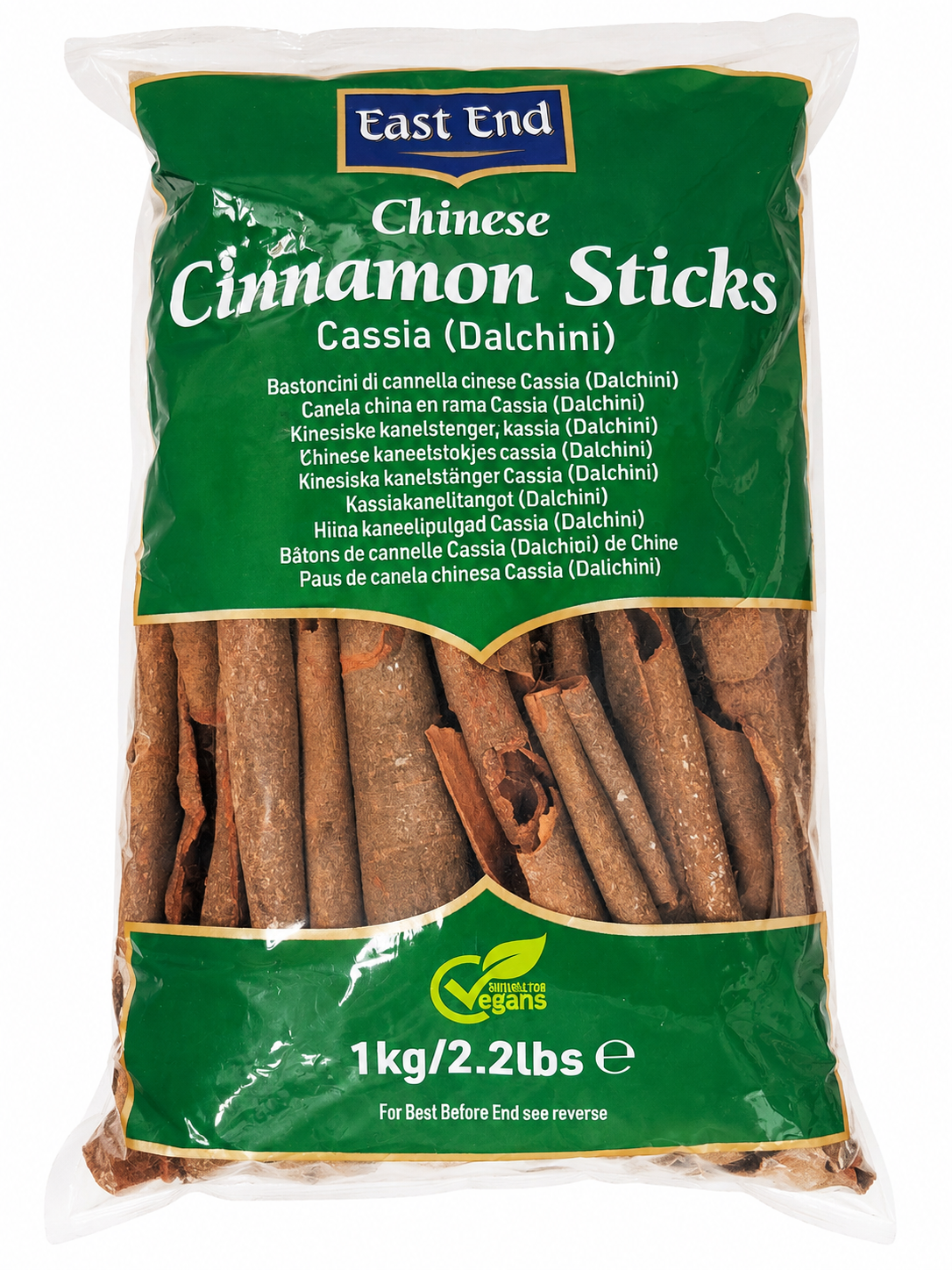 East End Chinese Cinnamon Sticks – 1kg