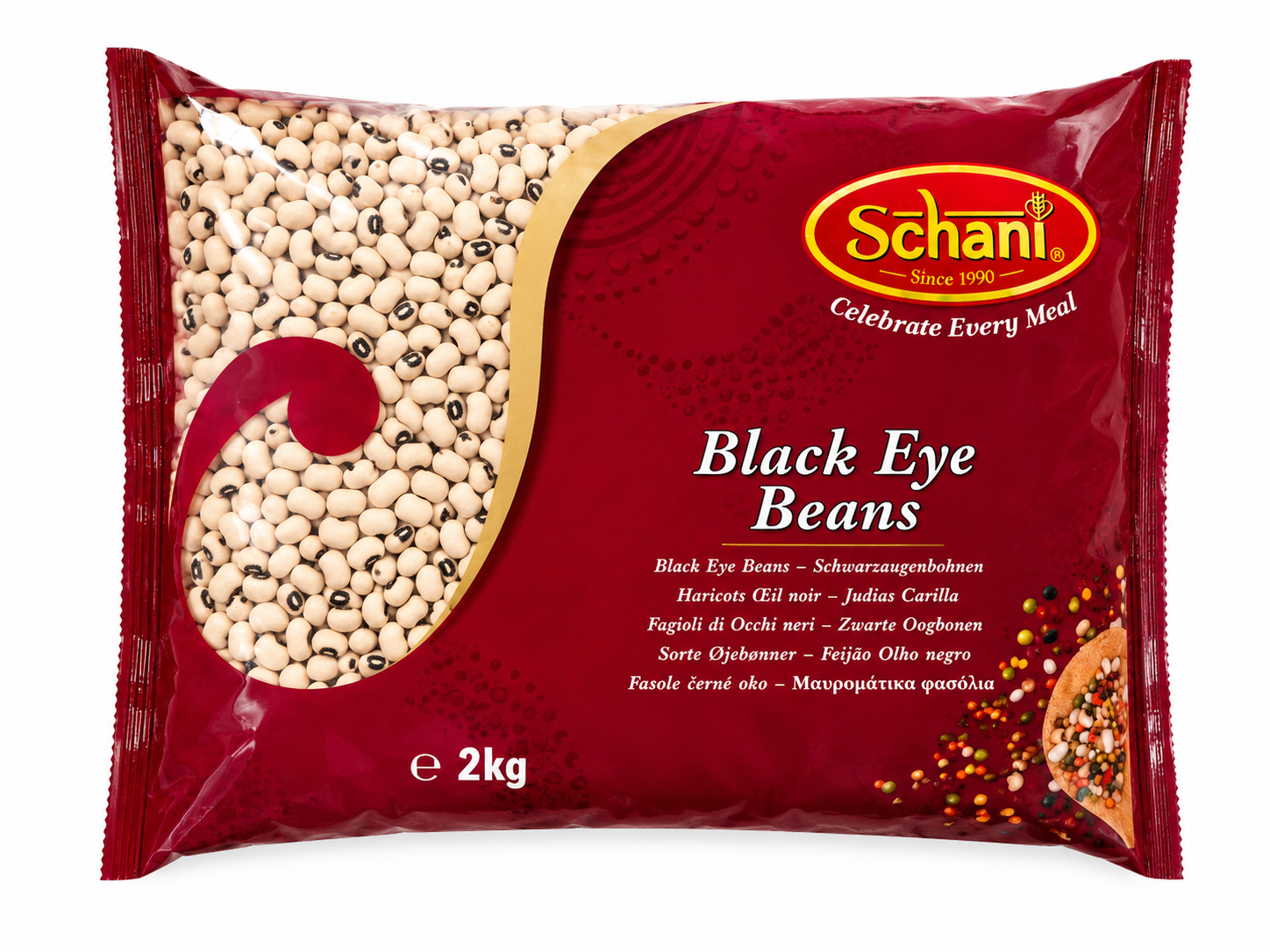Schani Black Eye Beans  2kg