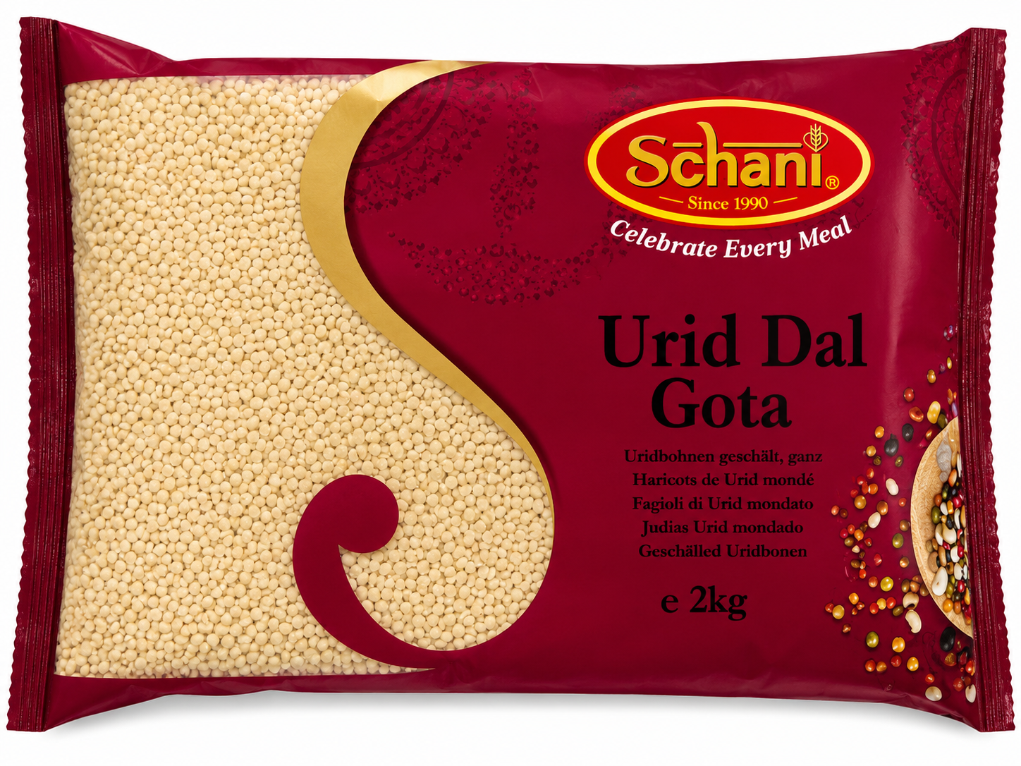 SCHANI URAD DAL GOTA 2KG
