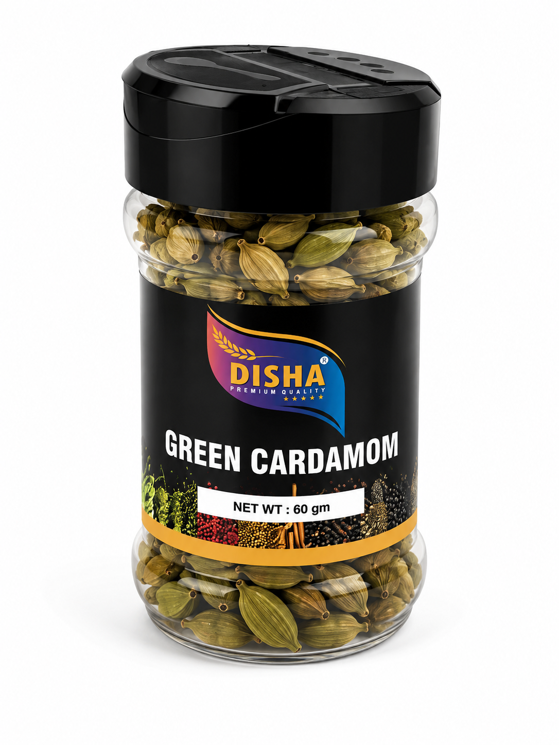 Disha Green Cardamom  60gX12