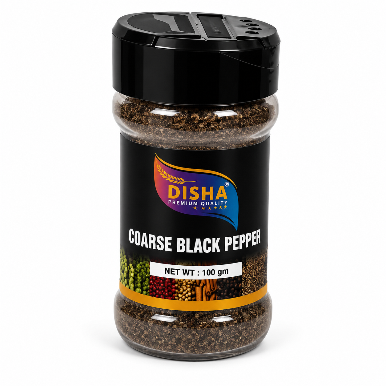 Disha Coarse Black Pepper  100gX12