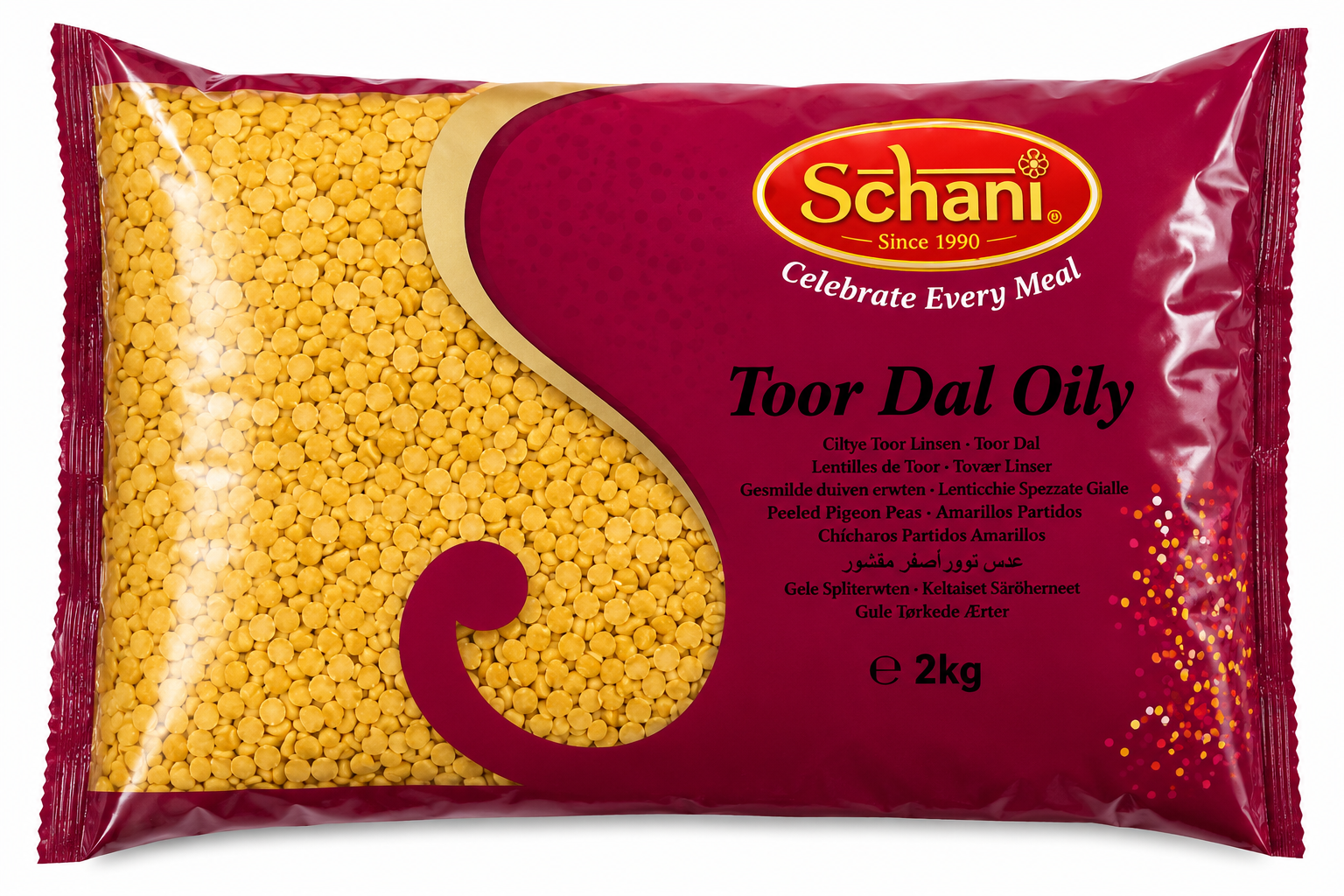 Schani Toor Dal Oily 2kg