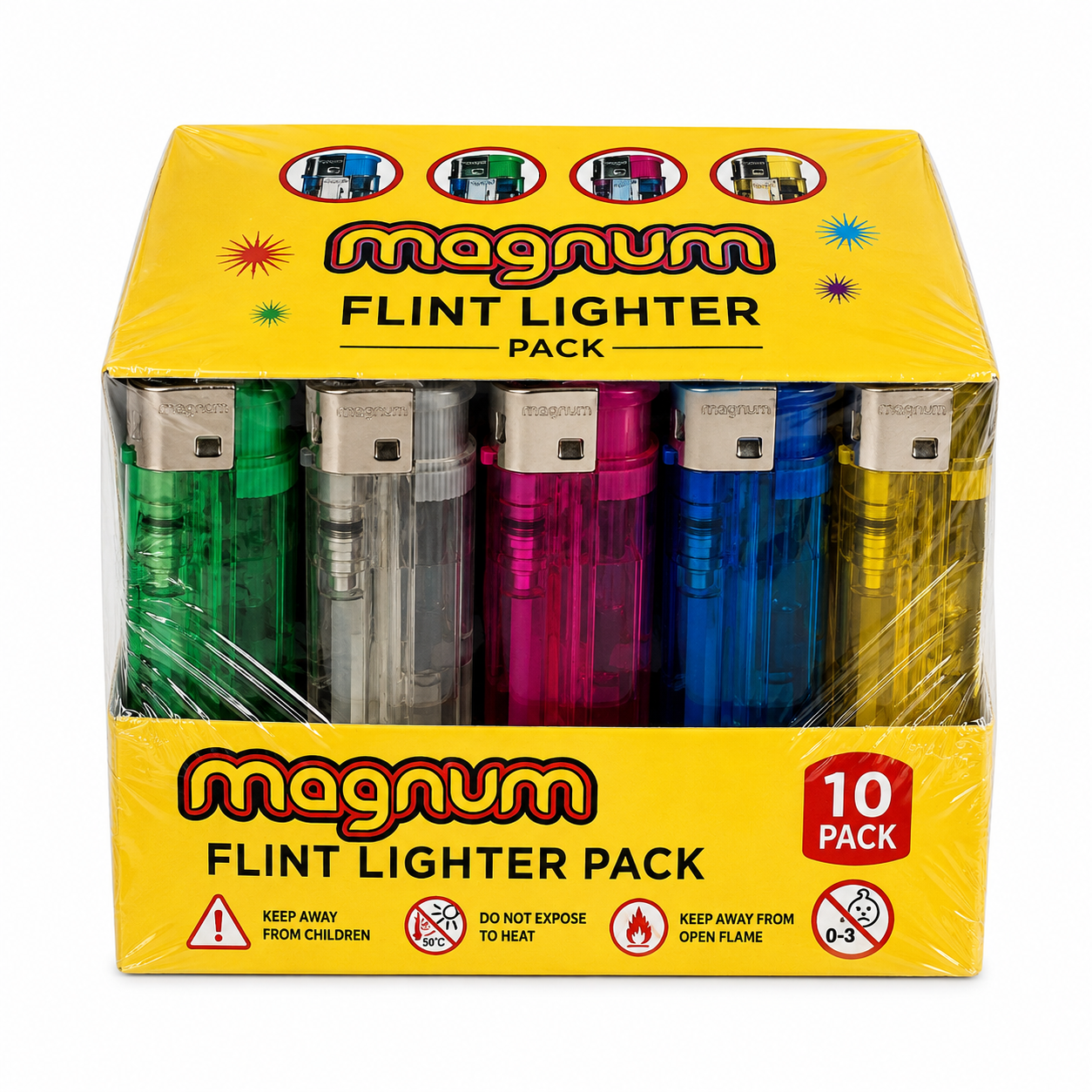 Magnum Flint Lighter Pack – 50PCS