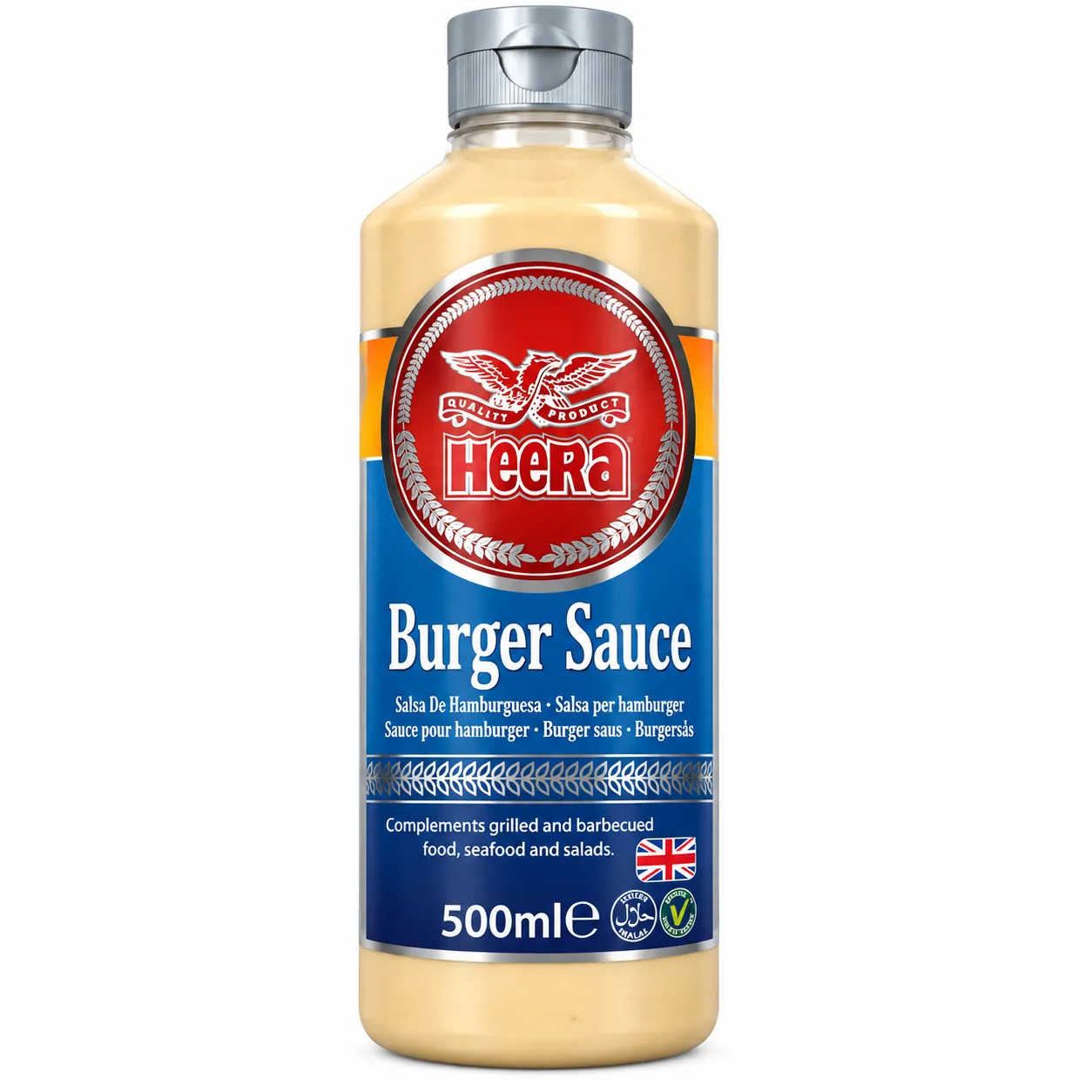 Heera Burger Sauce 500ml – Creamy Burger & Grilled Food Sauce