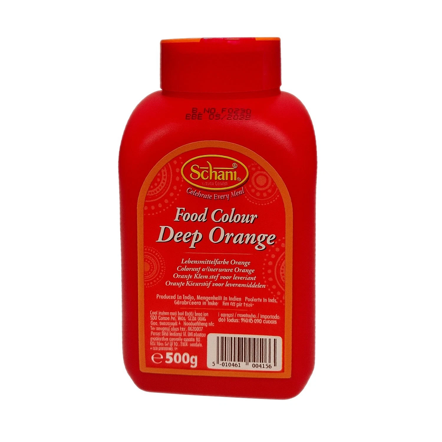 SCHANI DEEP ORANGE FOOD COLOR 500GM