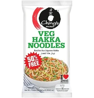 Ching’s Secret Veg Hakka Noodles  Desi Chinese Instant Noodles 840 gm