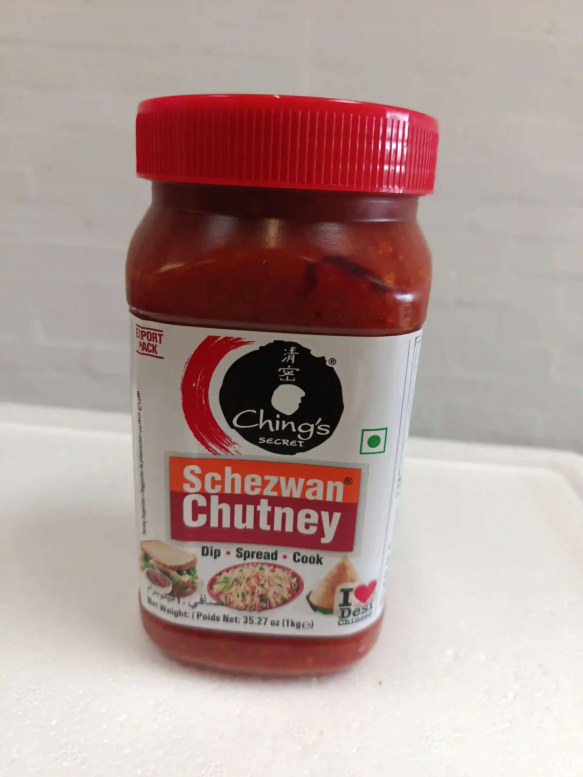 CHINGS SCHEZWAN CHUTNEY 1KGX12