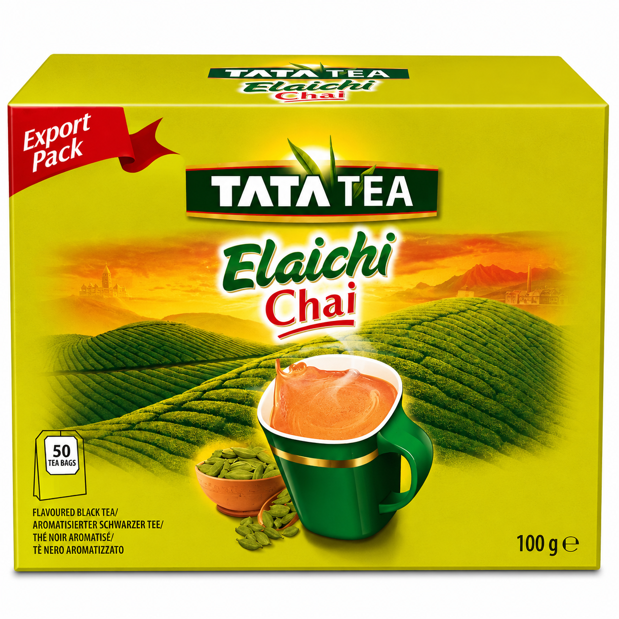 Tata Tea Elaichi Chai | 50 TEA BAGS