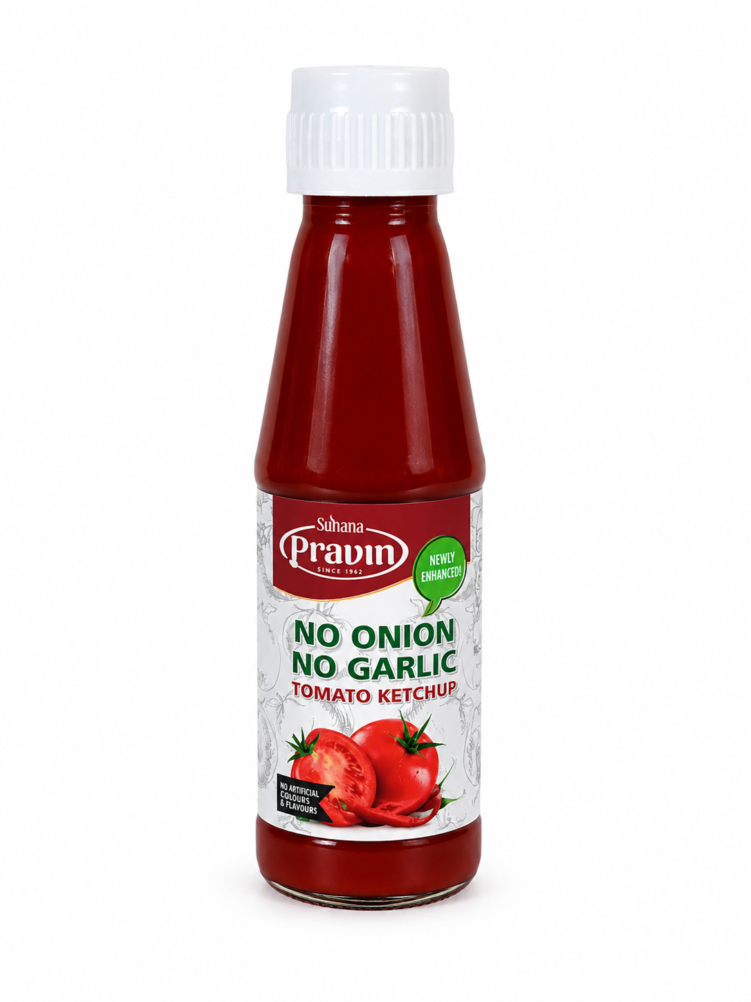 PRAVIN TOMATO SAUCE NO GARLIC NO ONION  200G