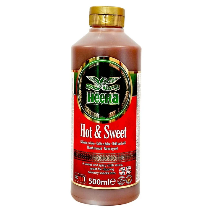 HEERA HOT&SWEET  SAUCE 500ML