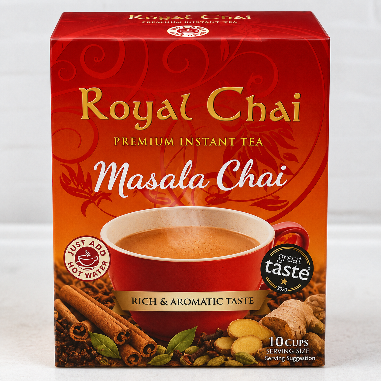 Royal Chai Masala Chai Instant Sweetend Chai 220G