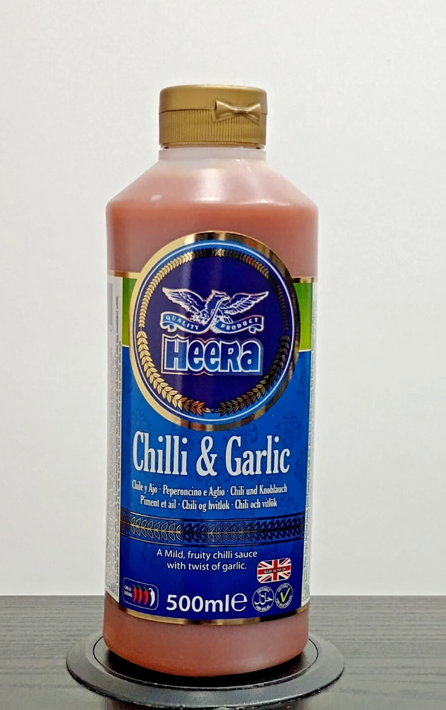 HEERA CHILLI&GARLIC SAUCE500ML