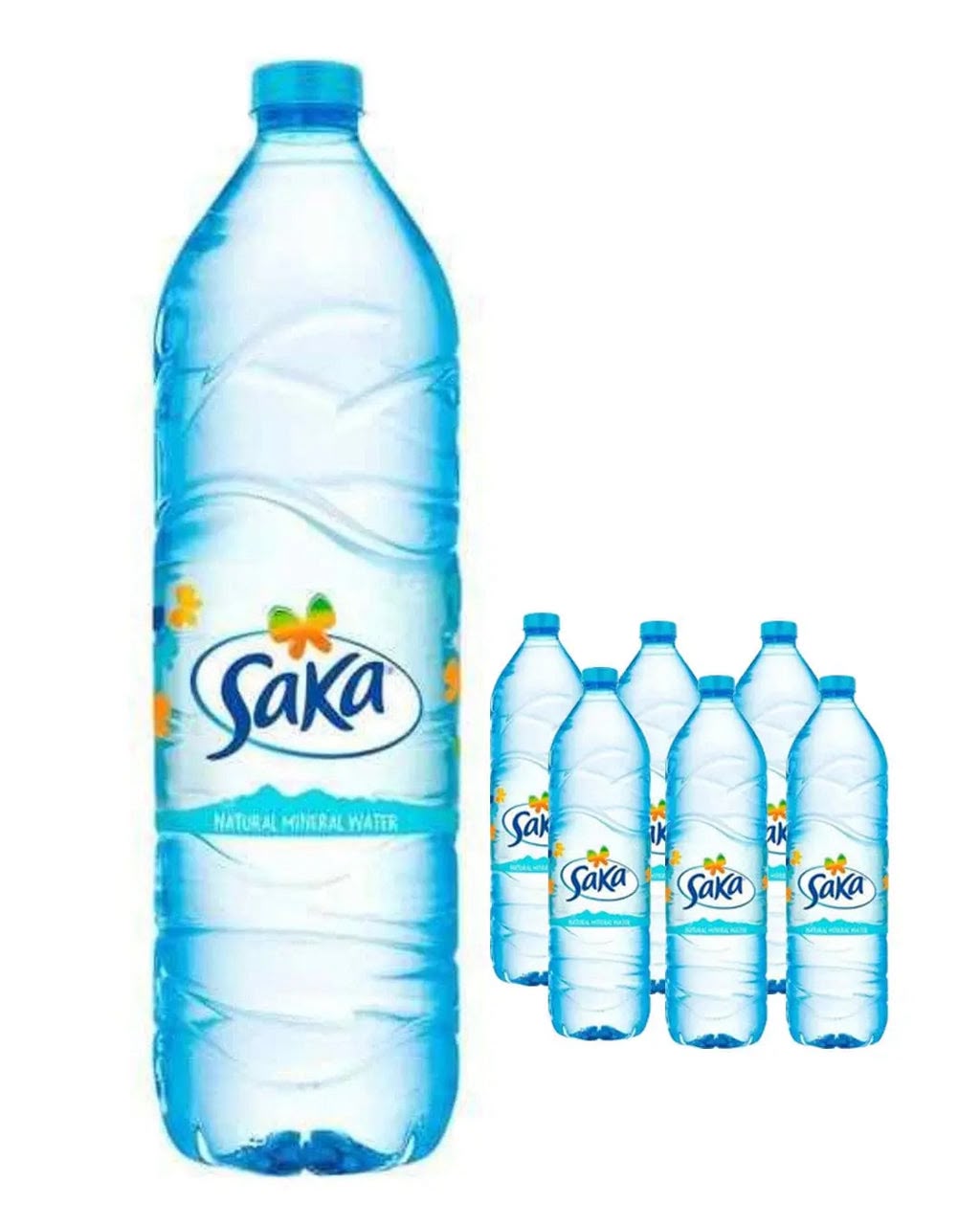 Saka Natural Mineral Water 6X1.5LT