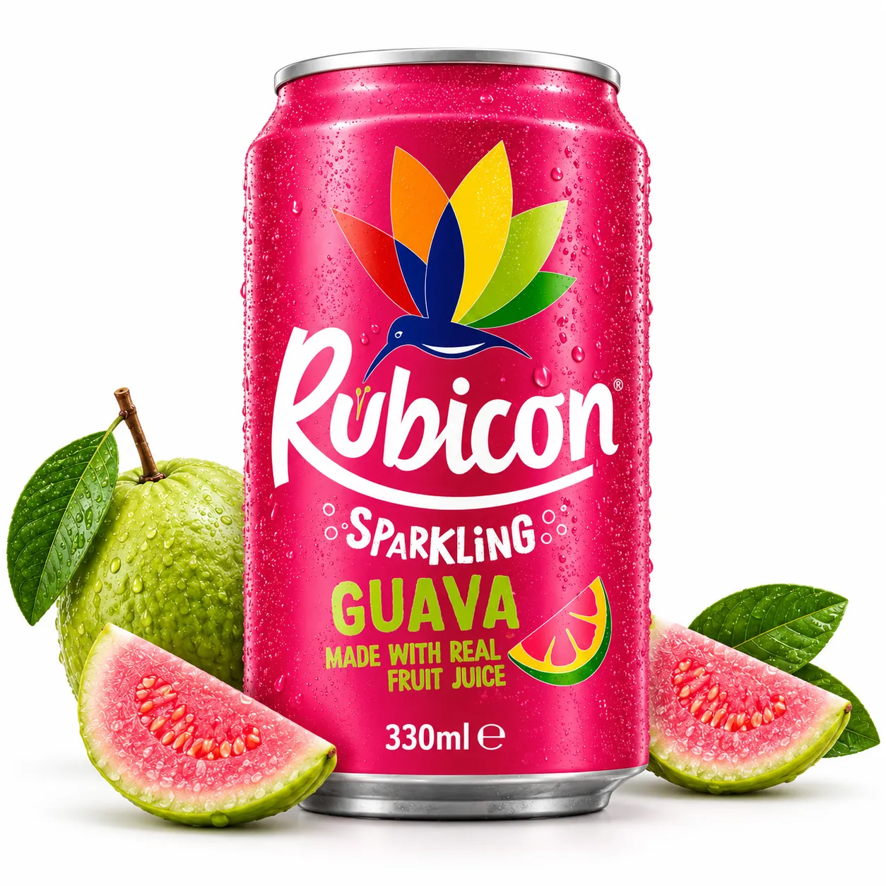 RUBICON GUAVA FLAVOR CAN  24X330ML