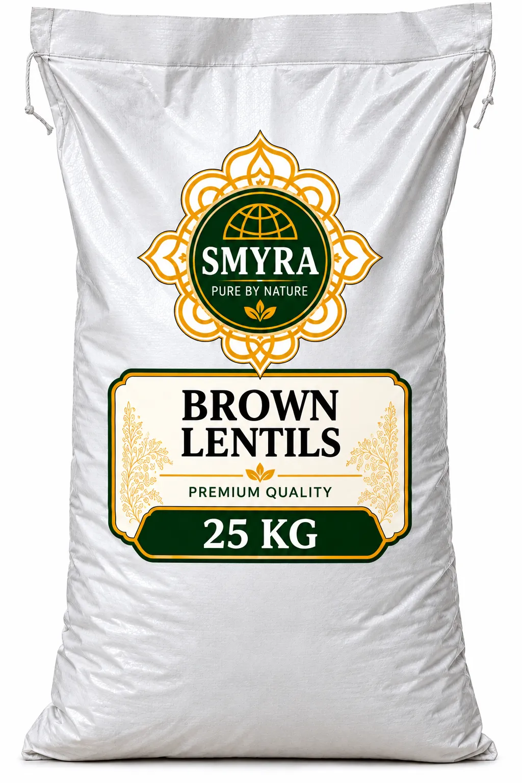 Smyra Brown Lentils 25kg