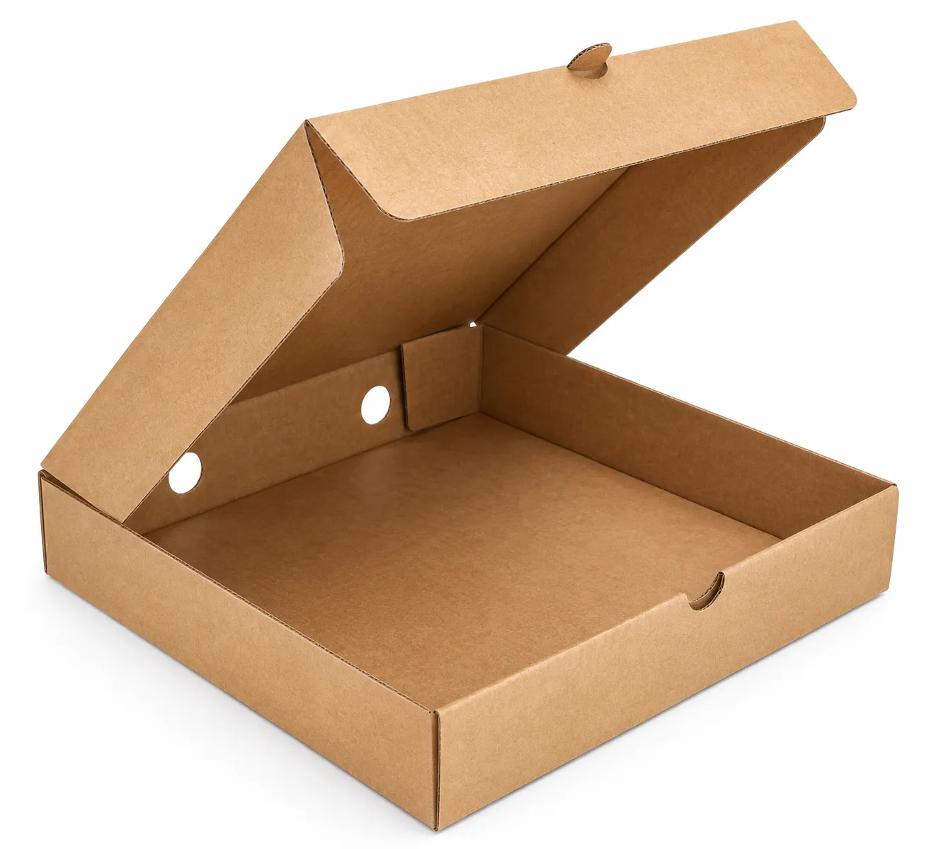 Plain Brown Pizza Boxes 9″ ( 100PCS )