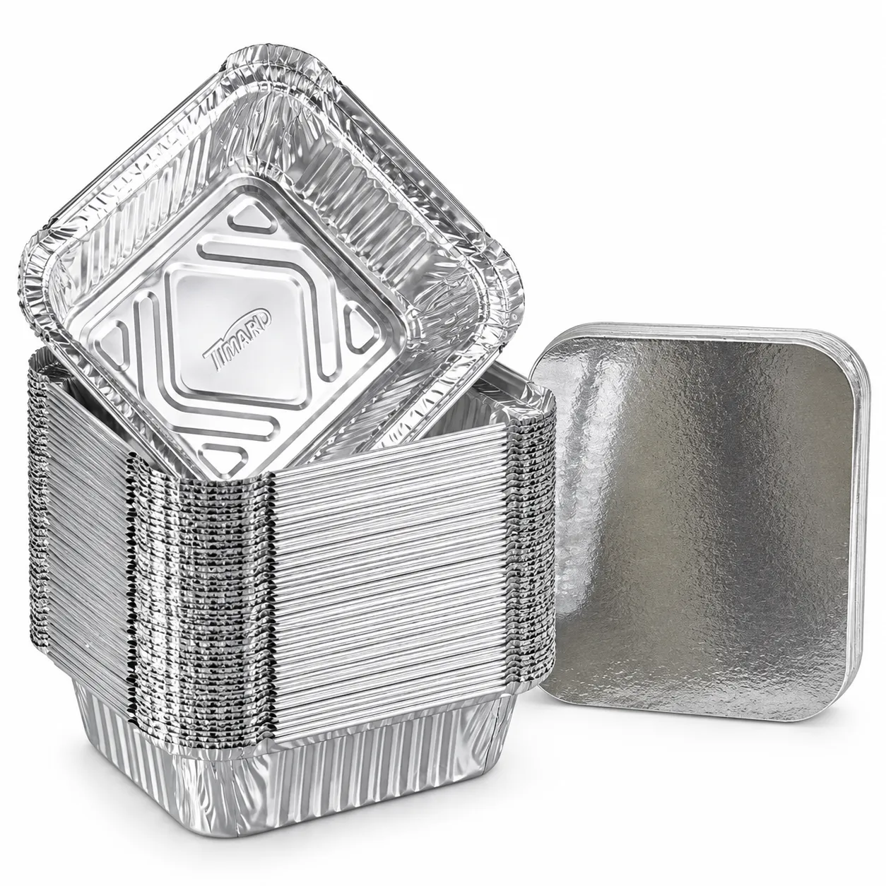 No2 Foil Containers & Lids ( 1000pcs )