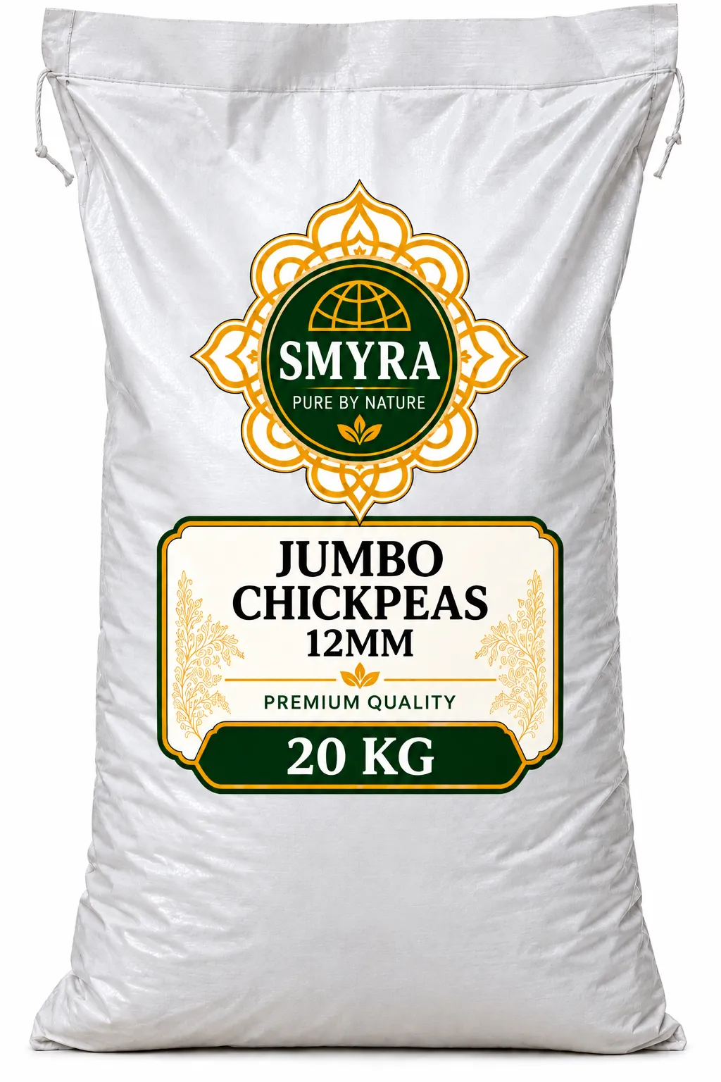 Smyra Jumbo Chickpeas 12mm 20kg