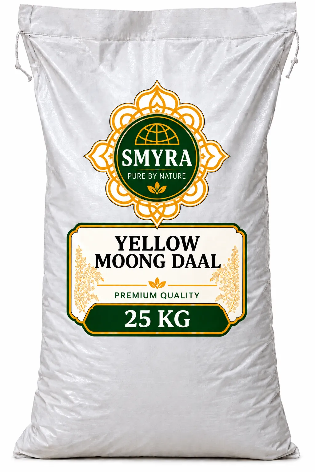 Smyra Yellow Moong Dal 25kg