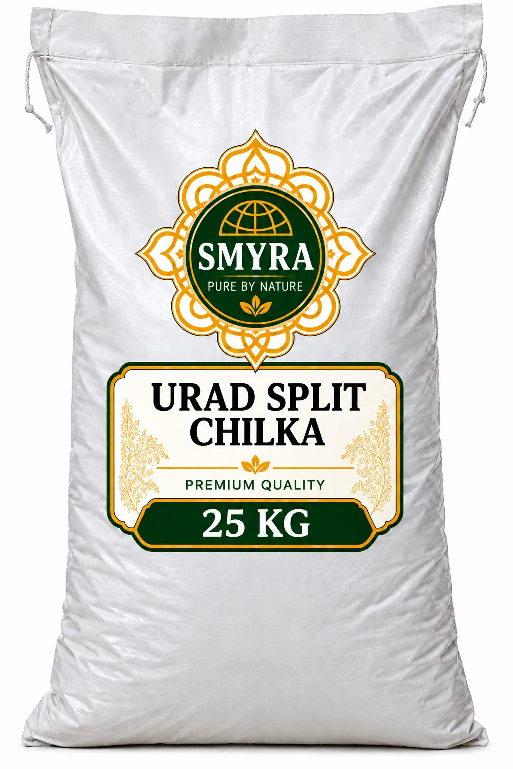 Smyra Urad Split Chilka Dal – 25kg