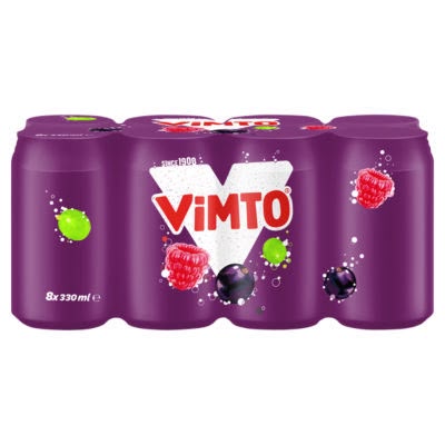 Vimto Mixed Fruit Soft Drink 24X330ML